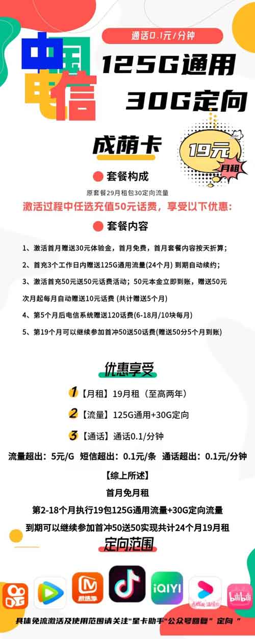 电信哪个流量卡好用而且便宜？2025年电信流量卡推荐！  第1张