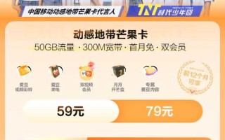 移动芒果卡79元套餐详细介绍