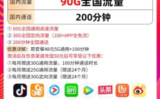 移动王者卡48元套餐
