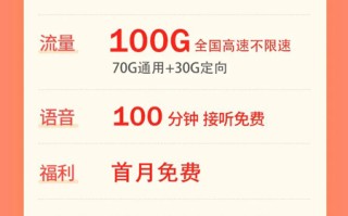 电信天雷卡 29元月租70G通用+30G定向+100分钟语音