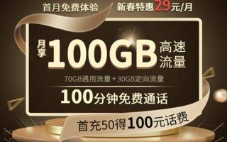 2025年4月电信流量卡推荐